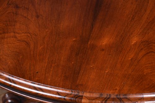 VICTORIAN ROSEWOOD SNAPTOP TABLE - ADDITIONAL PHOTO 1