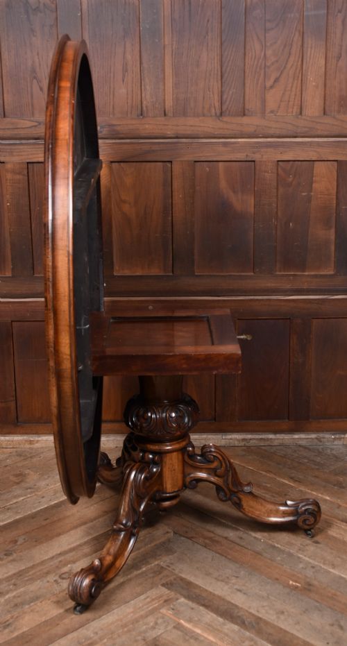 VICTORIAN ROSEWOOD SNAPTOP TABLE - ADDITIONAL PHOTO 11
