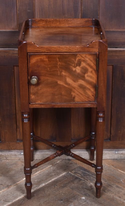 19TH CENTURY MAHOGANY POT CUPBOARD - ADDITIONAL PHOTO 5