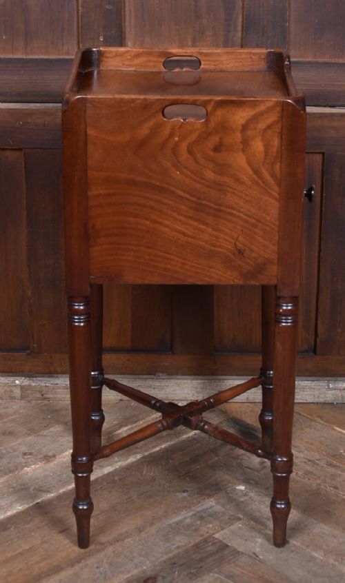 19TH CENTURY MAHOGANY POT CUPBOARD - ADDITIONAL PHOTO 8