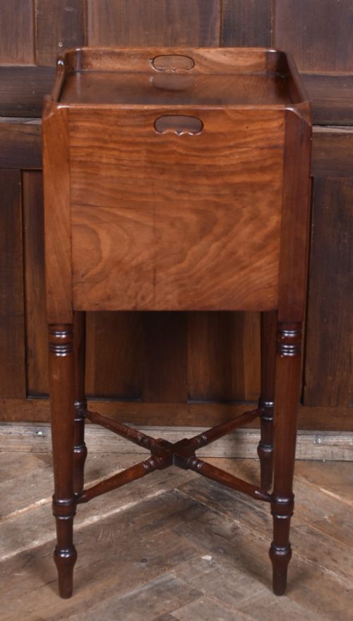 19TH CENTURY MAHOGANY POT CUPBOARD - ADDITIONAL PHOTO 10