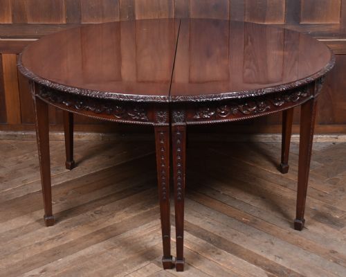 PAIR ON MAHOGANY CONSOLE TABLES - ADDITIONAL PHOTO 11