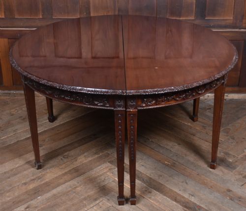 PAIR ON MAHOGANY CONSOLE TABLES - ADDITIONAL PHOTO 14