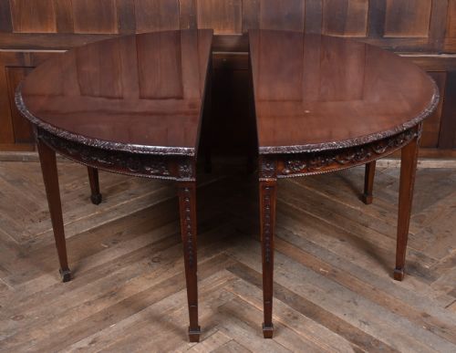 PAIR ON MAHOGANY CONSOLE TABLES - ADDITIONAL PHOTO 16