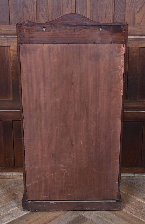 EDWARDIAN ROSEWOOD WATERFALL BOOKCASE - ADDITIONAL PHOTO 11