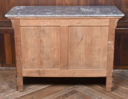 FRENCH BURR WALNUT COMMODE CHEST OF DRAWERS - ADDITIONAL PHOTO 10