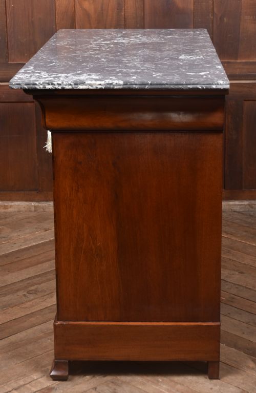 FRENCH BURR WALNUT COMMODE CHEST OF DRAWERS - ADDITIONAL PHOTO 11