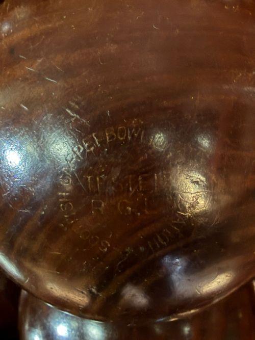 SET OF 16 SCOTTISH LABURNUM CARPET BOWLS - ADDITIONAL PHOTO 3