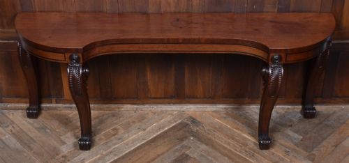 19TH CENTURY MAHOGANY CONSOLE TABLE - ADDITIONAL PHOTO 2