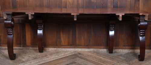 19TH CENTURY MAHOGANY CONSOLE TABLE - ADDITIONAL PHOTO 6