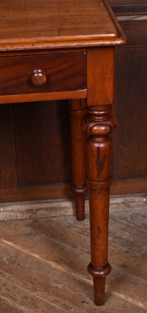 VICTORIAN MAHOGANY HALL TABLE - ADDITIONAL PHOTO 2