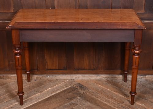 VICTORIAN MAHOGANY HALL TABLE - ADDITIONAL PHOTO 6