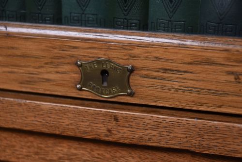 EDWARDIAN LEBUS 6 SECTIONAL BOOKCASE - ADDITIONAL PHOTO 2