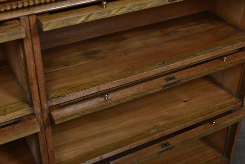 EDWARDIAN LEBUS 6 SECTIONAL BOOKCASE - ADDITIONAL PHOTO 11