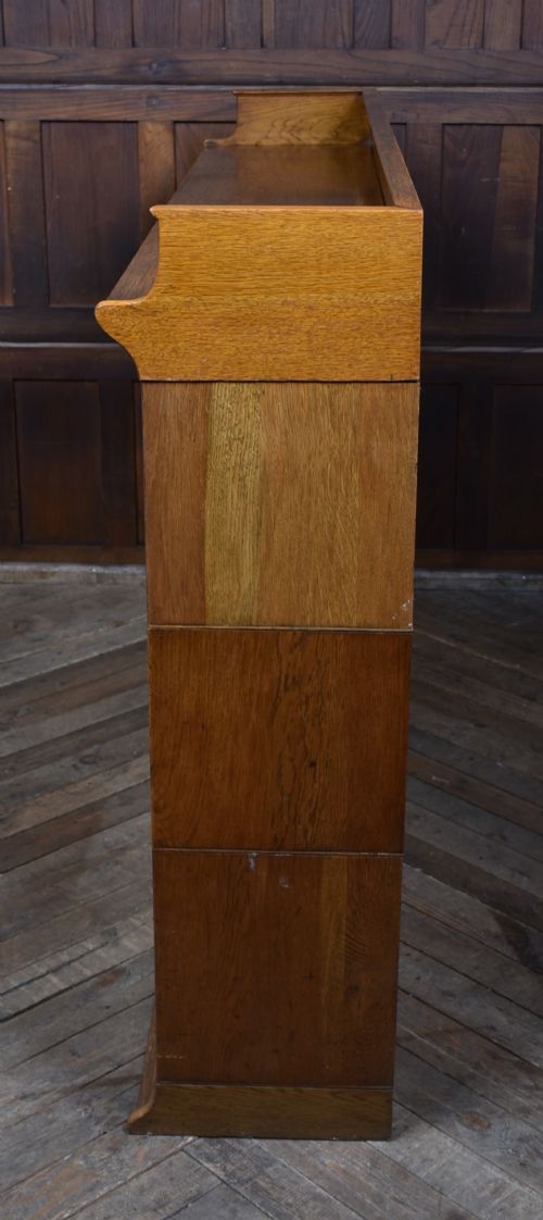 EDWARDIAN LEBUS 6 SECTIONAL BOOKCASE - ADDITIONAL PHOTO 13