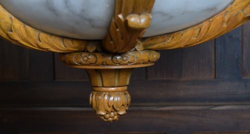 PAIR OF ART DECO CEILING LIGHT FITTINGS - ADDITIONAL PHOTO 10
