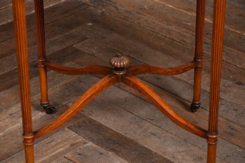 EDWARDIAN NEOCLASSICAL DROPLEAF TABLE - ADDITIONAL PHOTO 6