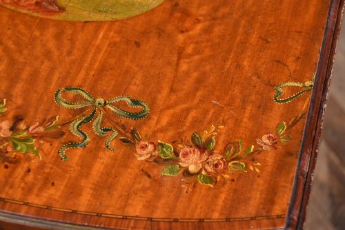 EDWARDIAN NEOCLASSICAL DROPLEAF TABLE - ADDITIONAL PHOTO 8