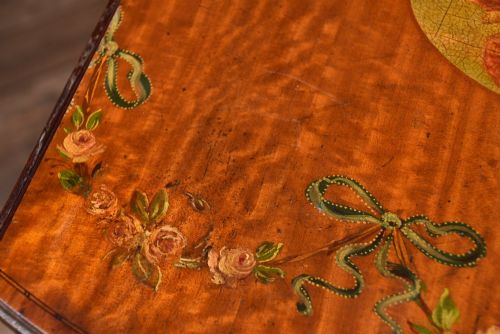 EDWARDIAN NEOCLASSICAL DROPLEAF TABLE - ADDITIONAL PHOTO 9