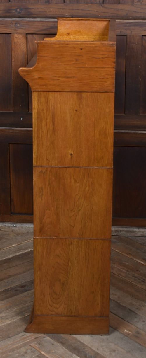 EDWARDIAN OAK LEBUS SECTIONAL BOOKCASE - ADDITIONAL PHOTO 10