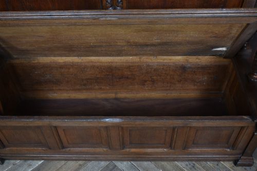 FRENCH OAK HALL BENCH - ADDITIONAL PHOTO 4
