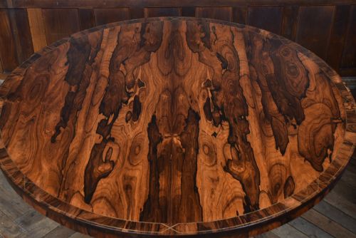 VICTORIAN ROSEWOOD SNAPTOP TABLE - ADDITIONAL PHOTO 6
