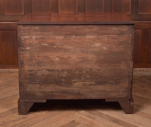 GEORGIAN MAHOGANY BACHELORS CHEST OF DRAWERS - ADDITIONAL PHOTO 8