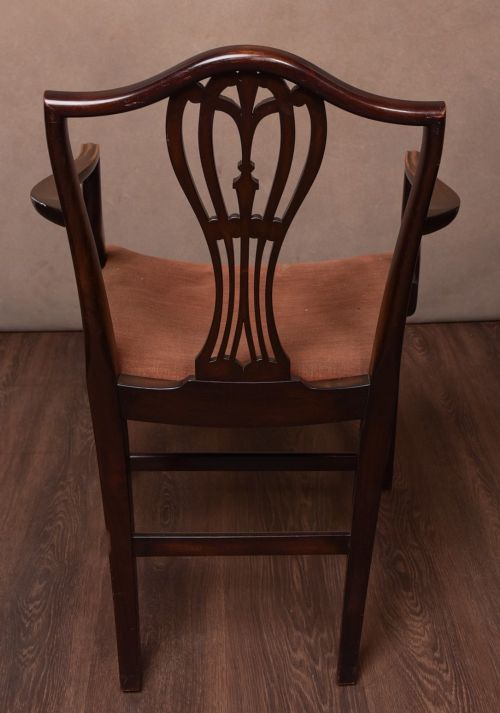 CARVED HEPPLEWHITESTYLE DINING CHAIRS SET OF EIGHT - ADDITIONAL PHOTO 13
