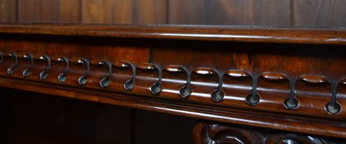 IRISH VICTORIAN ROSEWOOD CONSOLE TABLE BY ROBERT STRAHAN - ADDITIONAL PHOTO 3