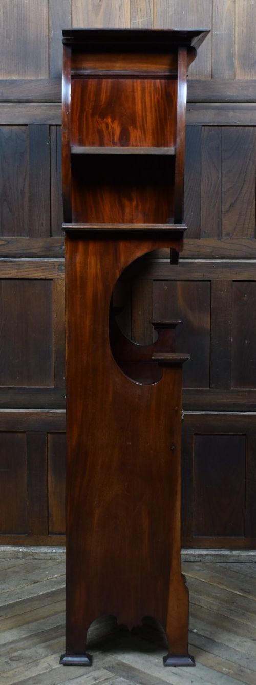 INLAID ART NOUVEAU MAHOGANY DISPLAY CABINET - ADDITIONAL PHOTO 9