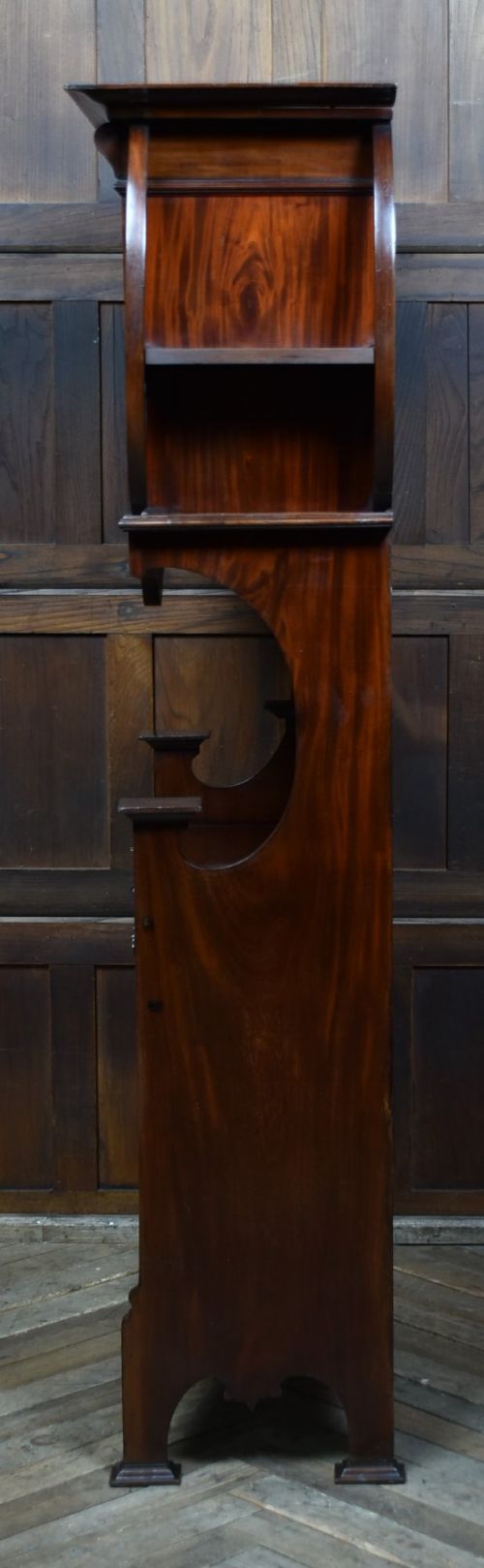 INLAID ART NOUVEAU MAHOGANY DISPLAY CABINET - ADDITIONAL PHOTO 10