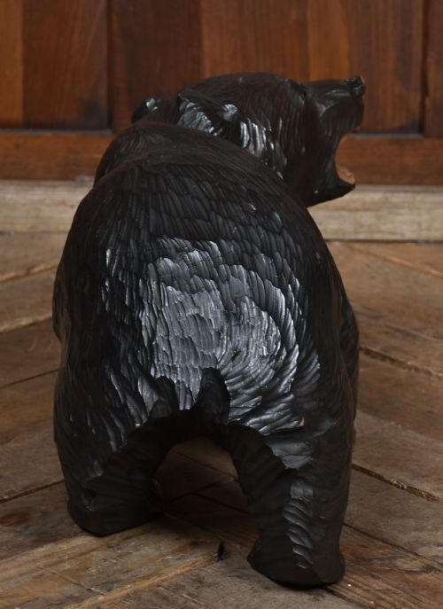 JAPANESE KIBORI KUMA HANDCARVED BEAR - ADDITIONAL PHOTO 6