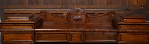 WILLIAM IV MAHOGANY SIDEBOARD WITH CELLARETTE - ADDITIONAL PHOTO 3
