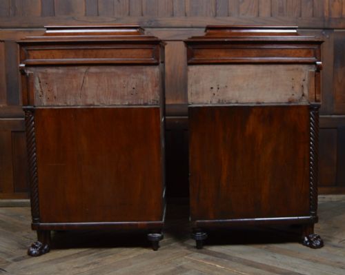WILLIAM IV MAHOGANY SIDEBOARD WITH CELLARETTE - ADDITIONAL PHOTO 9