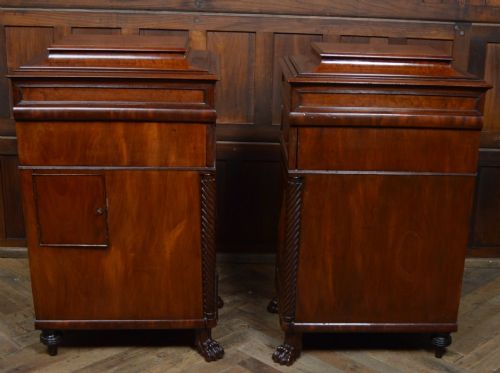 WILLIAM IV MAHOGANY SIDEBOARD WITH CELLARETTE - ADDITIONAL PHOTO 10