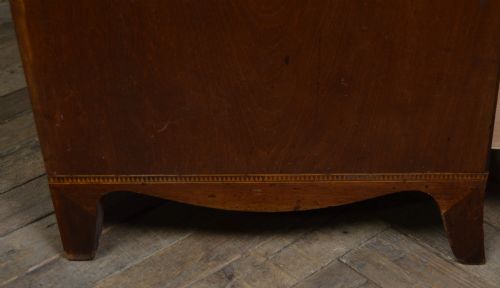 REGENCY MAHOGANY SECRETAIRE CHEST - ADDITIONAL PHOTO 8