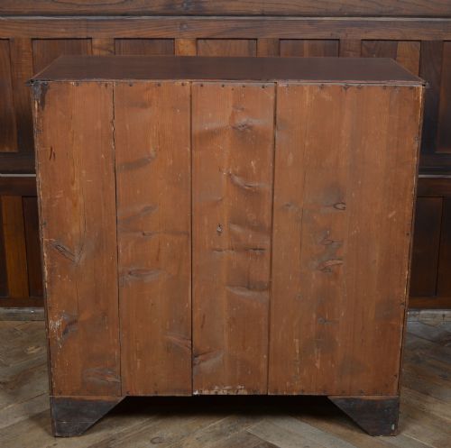 REGENCY MAHOGANY SECRETAIRE CHEST - ADDITIONAL PHOTO 9