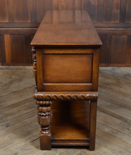 EDWARDIAN POT BOARD DRESSER BASE SIDEBOARD - ADDITIONAL PHOTO 12