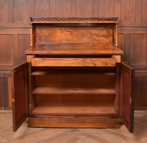 VICTORIAN ROSEWOOD CHIFFONIER SIDE CABINET - ADDITIONAL PHOTO 7