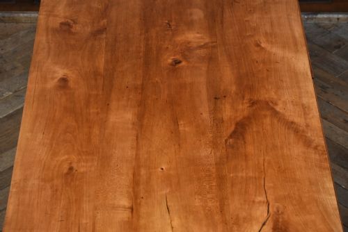FRENCH WALNUT PULLOUT DINING TABLE - ADDITIONAL PHOTO 8