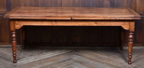 FRENCH WALNUT PULLOUT DINING TABLE - ADDITIONAL PHOTO 13