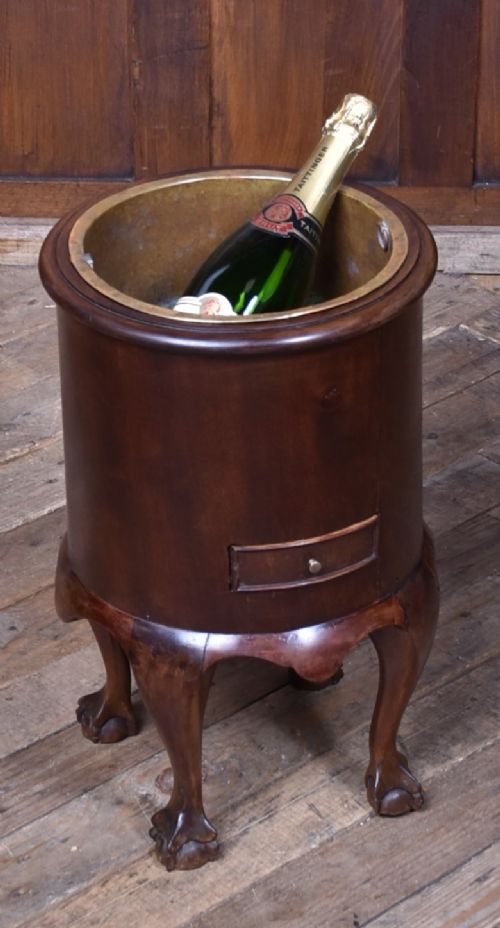 VICTORIAN MAHOGANY WINE COOLER - ADDITIONAL PHOTO 2