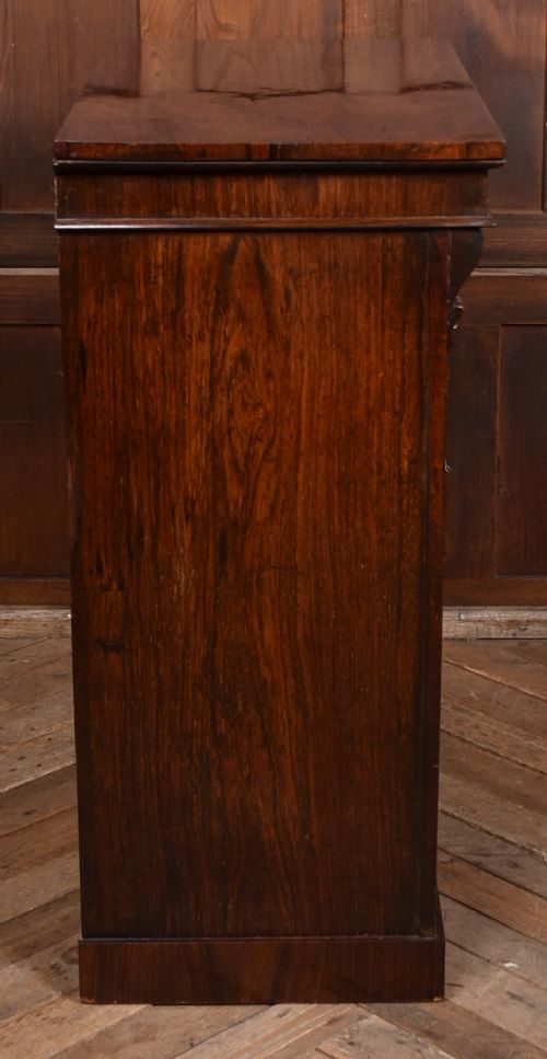 VICTORIAN ROSEWOOD WELLINGTON CHEST - ADDITIONAL PHOTO 9