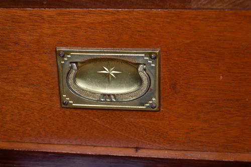 EDWARDIAN MAHOGANY DRINKS CABINET - ADDITIONAL PHOTO 7