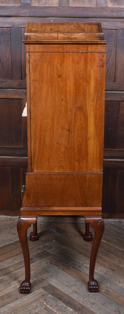 EDWARDIAN MAHOGANY DRINKS CABINET - ADDITIONAL PHOTO 10
