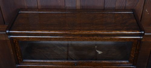 EDWARDIAN 4 SECTIONAL GLOBE WERNICKE BOOKCASE - ADDITIONAL PHOTO 8