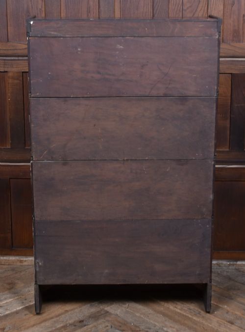 EDWARDIAN 4 SECTIONAL GLOBE WERNICKE BOOKCASE - ADDITIONAL PHOTO 10