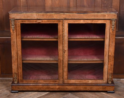 VICTORIAN WALNUT CABINET - ADDITIONAL PHOTO 3