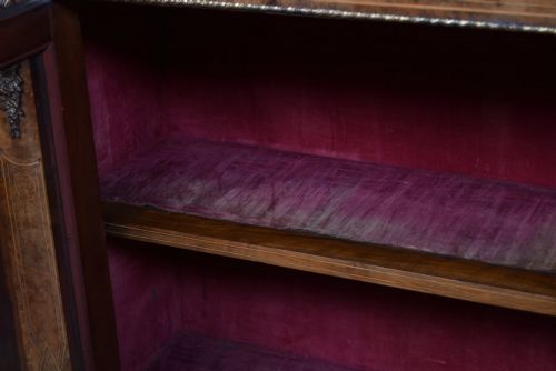 VICTORIAN WALNUT CABINET - ADDITIONAL PHOTO 7