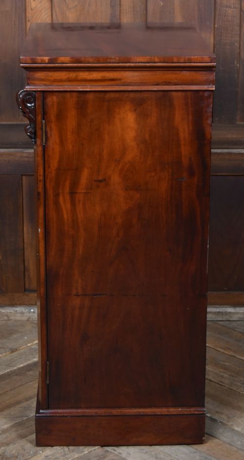VICTORIAN MAHOGANY WELLINGTON CHEST - ADDITIONAL PHOTO 8